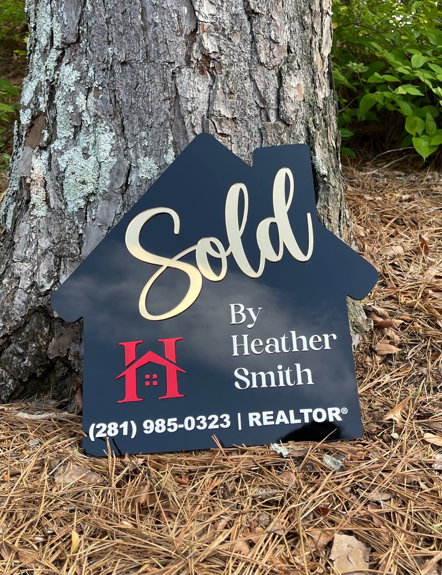 Realtor SOLD House Sign